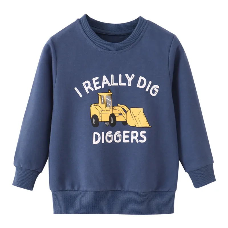 

Cars Boys 2-7T Print Sweatshirts Fashion Sport Shirts Children's Hoodies Tops Hot Selling Kids' Clothing