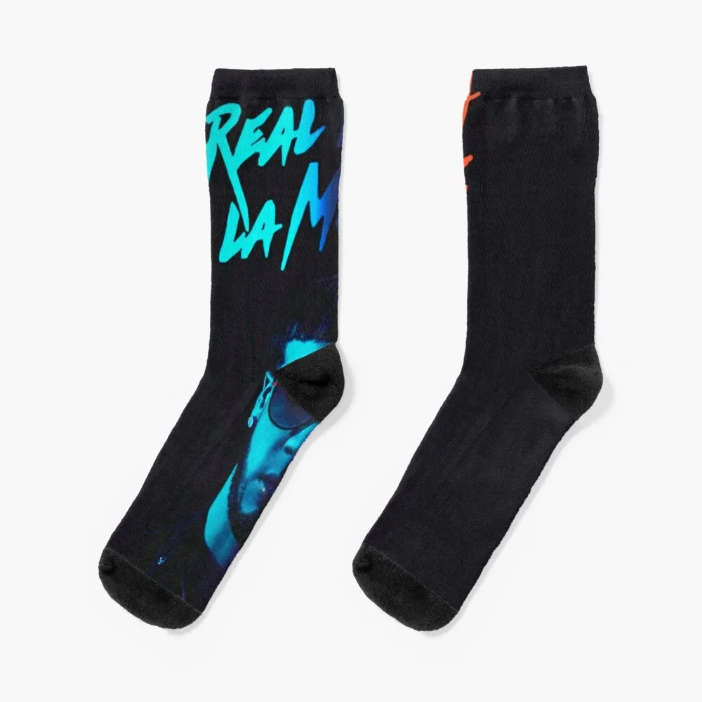 Real Until Death Socks sport anti slip football Soccer Socks Male Women's