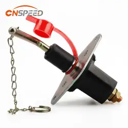 Heavy Duty Battery Disconnect Isolator Cut Off Power Kill Switch 12V-24V 250Amp Auto Moto Switch Universal For Car Boat Truck RV