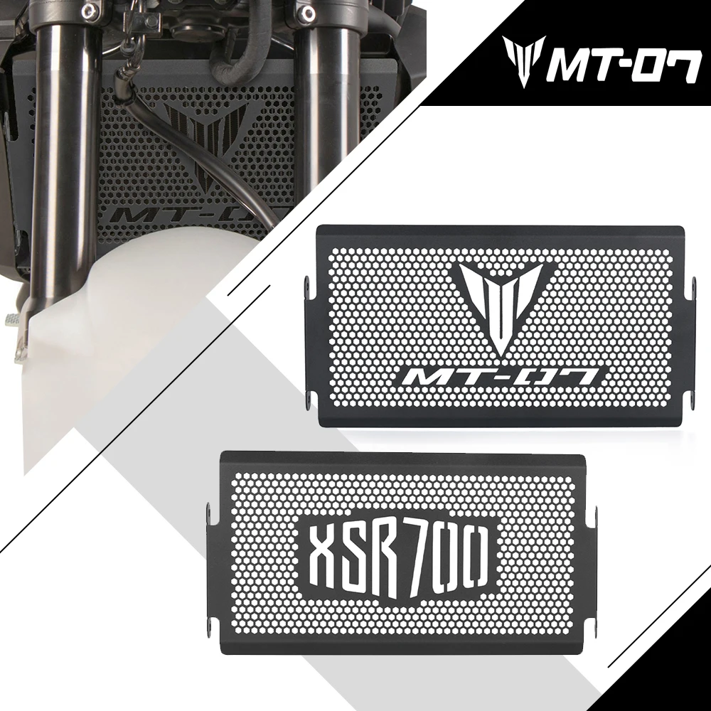 

Motorcycle Accessories Radiator Guard Grille Cover For Yamaha MT07 MT-07 FZ07 FZ-07 XSR700 XSR 700 2014-2025 2024 2023 2022 2021