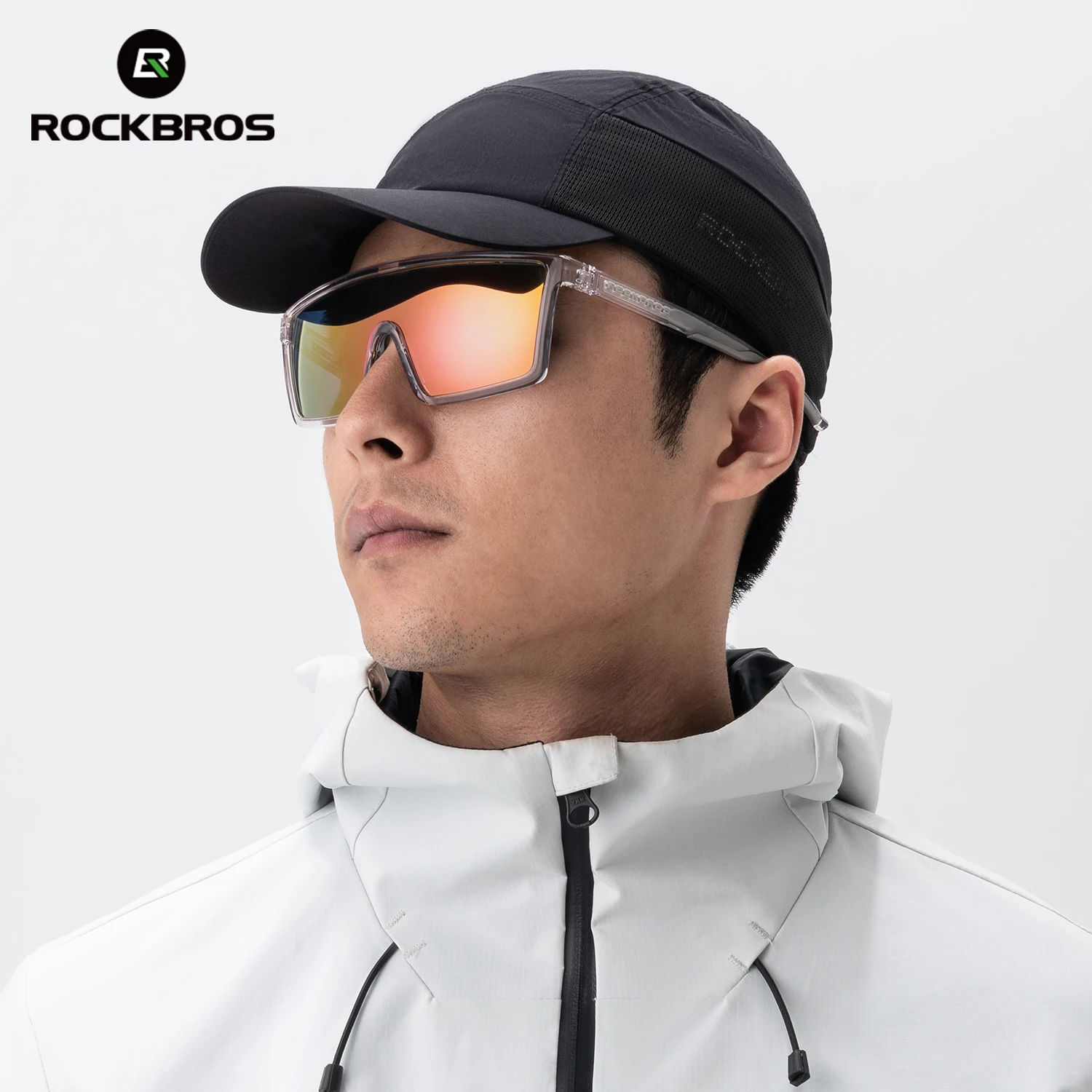 ROCKBROS Cycling Sunglasses Polarized Photochromic MTB Bike Road Windproof Eyewear Outdoor Sports UV400 Bike Lightweight Goggles