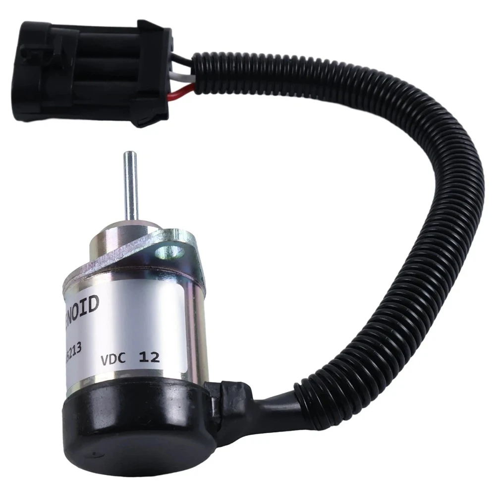Fuel Shut Solenoid 7000769 12V For Bobcat S550 S590 S630 S650 For T550 T590 T630 Skid Steer For Loader Engine Stop Part