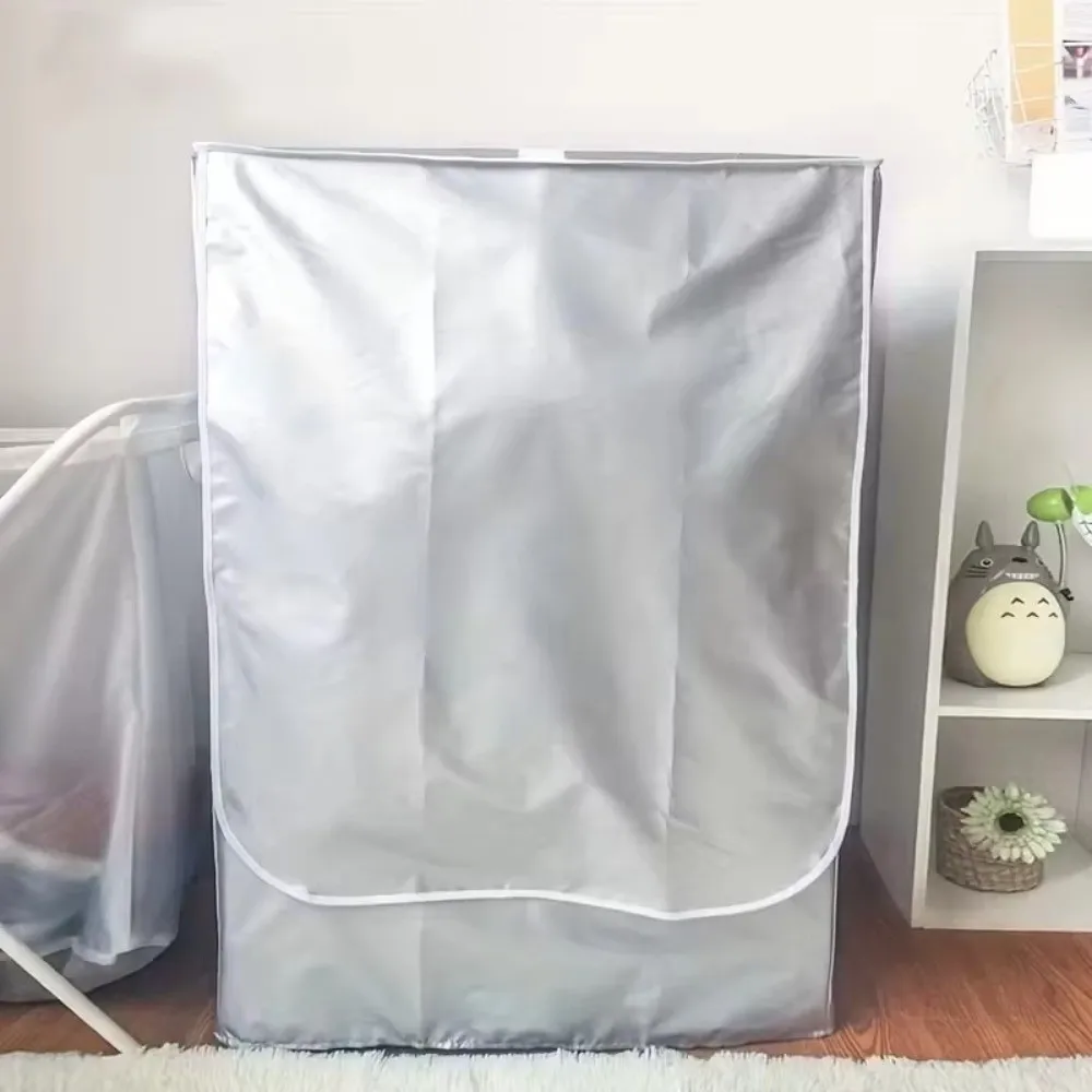 Universal Drum Washing Machine Cover Elastic Waterproof UV Resistant Cover Dustproof Appliance Protector Fits Multiple Brands