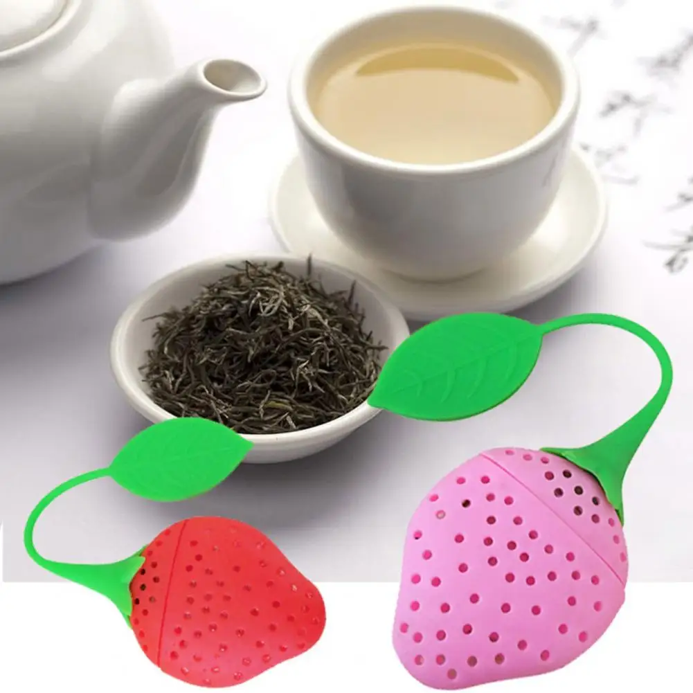 Creative Tea Strainer Lemon Shaped Silicone Teaware Tea Leaf Strainer Diffuser Teapot Tool Tea Filter Tea Infuser Tea Supplies