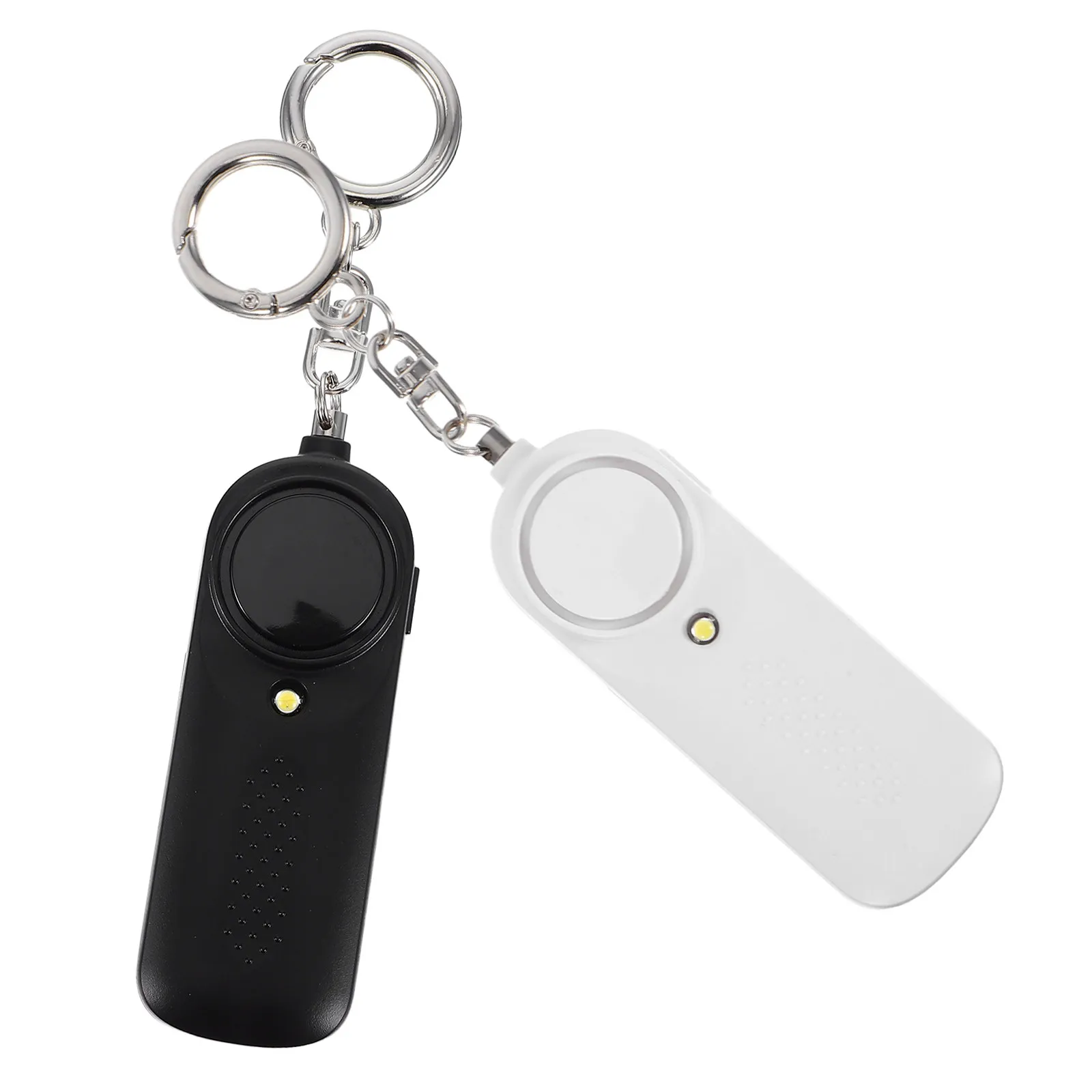 

2Pcs Personal Alarm for Women Kids 130Db Loud Keychain Security Alarm with LED Light Portable Emergency Safety Device for Night
