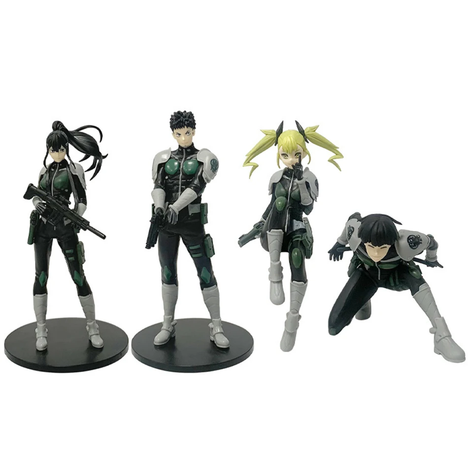 أنيمي الوحش رقم. 8 شخصيات هيبينو كافو ياباي مينا شيكوميا كيكورو كوباياشي تمثال بولي كلوريد الفينيل نموذج زخرفة الديكور #2