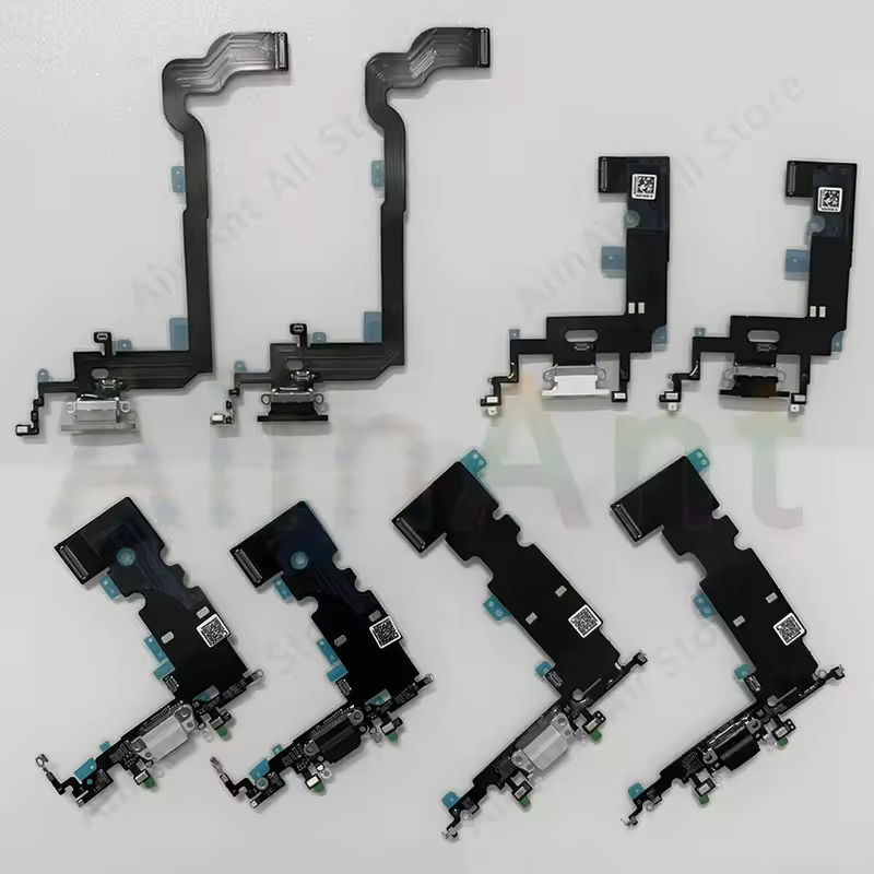AiinAnt USB Port Charger Dock Connector Mic Charging Flex Cable For iPhone 7 8 Plus Xs Max X XR Dock Charging Flex - Image 4