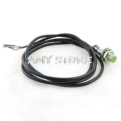 PR12-4DP PNP NO 4mm M12 비접촉 유도형 근접 센서 스위치 감지기 DC 6-36V 300mA PR12-4DN NPN NO