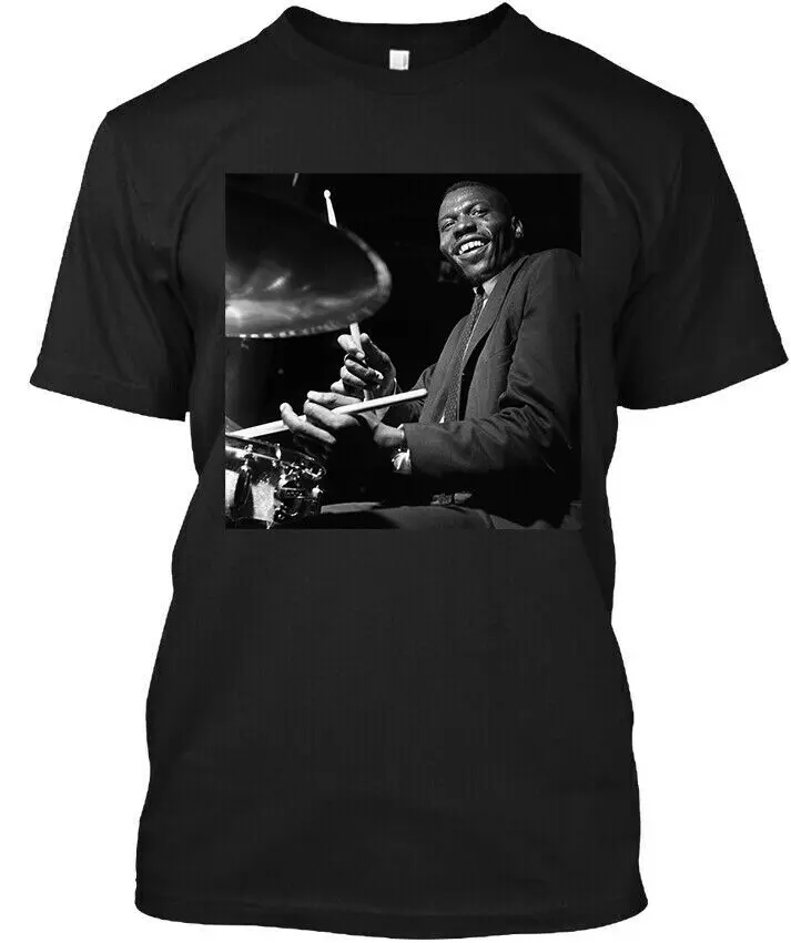 NEW! POPULAR! Elvin Jones American Vintage Retro Classic Art Logo T-Shirt S-4XL