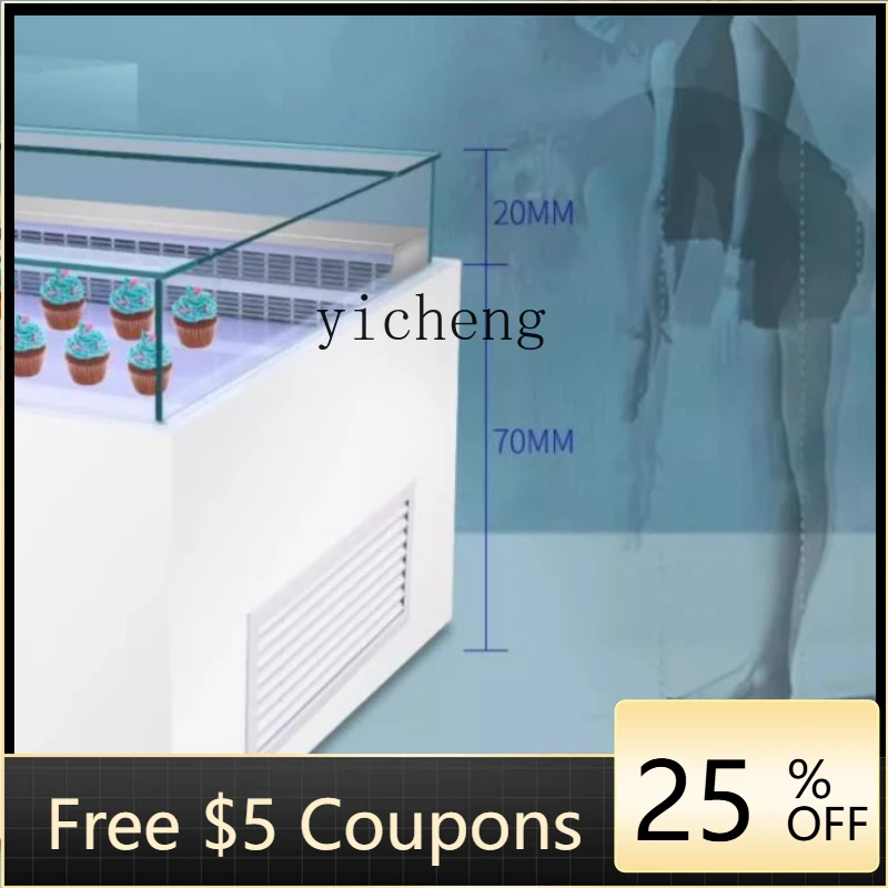H23 Commercial Air-Cooled Cake Dessert Sushi Pastry Fresh Display Cabinet Open Refrigerated Cabinet