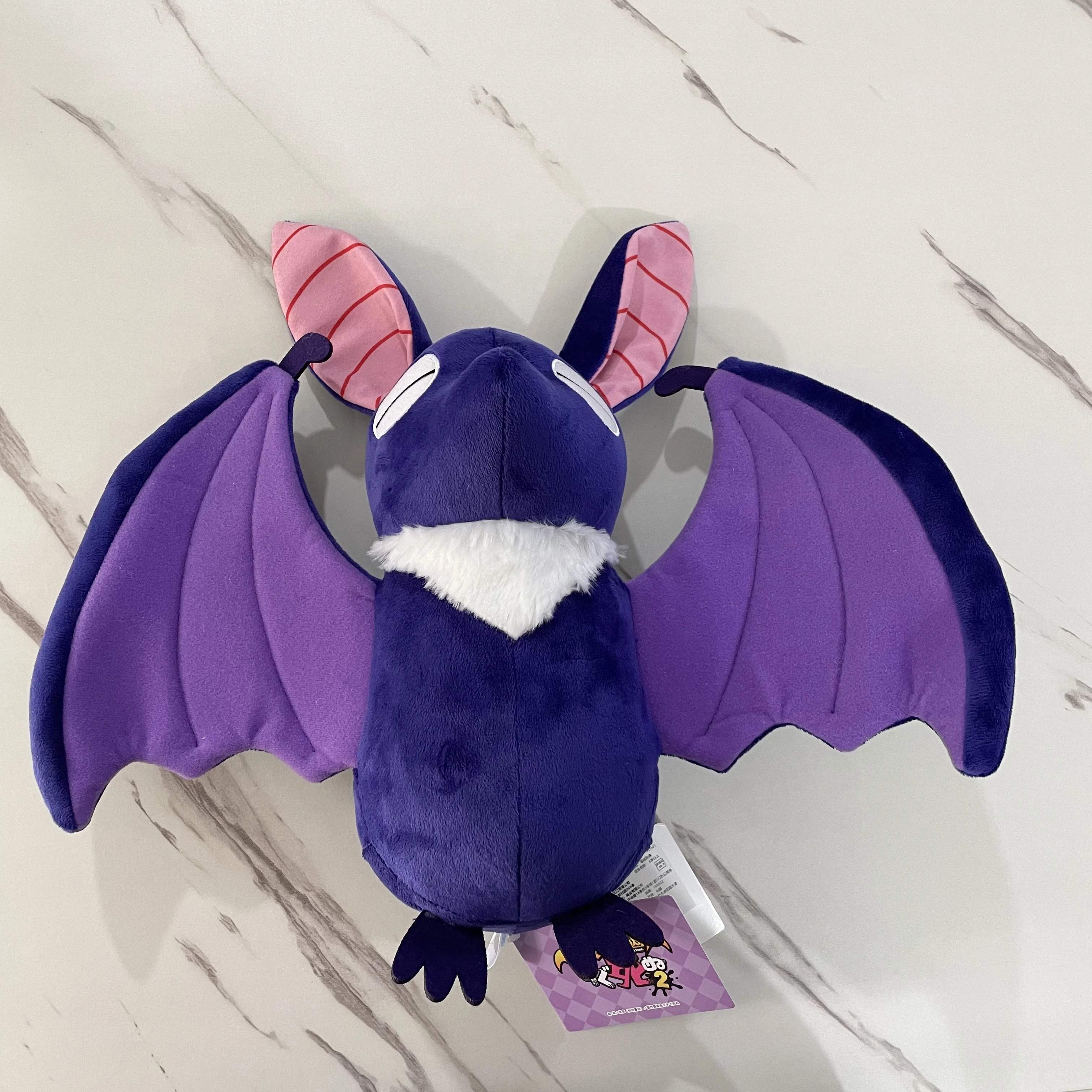 Cute Japan Anime The Vampire Dies in No Time Draluc Dralc Hanaikimaru Bat Big Plush Stuffed Cosplay Doll Toy 45cm Kids Gifts