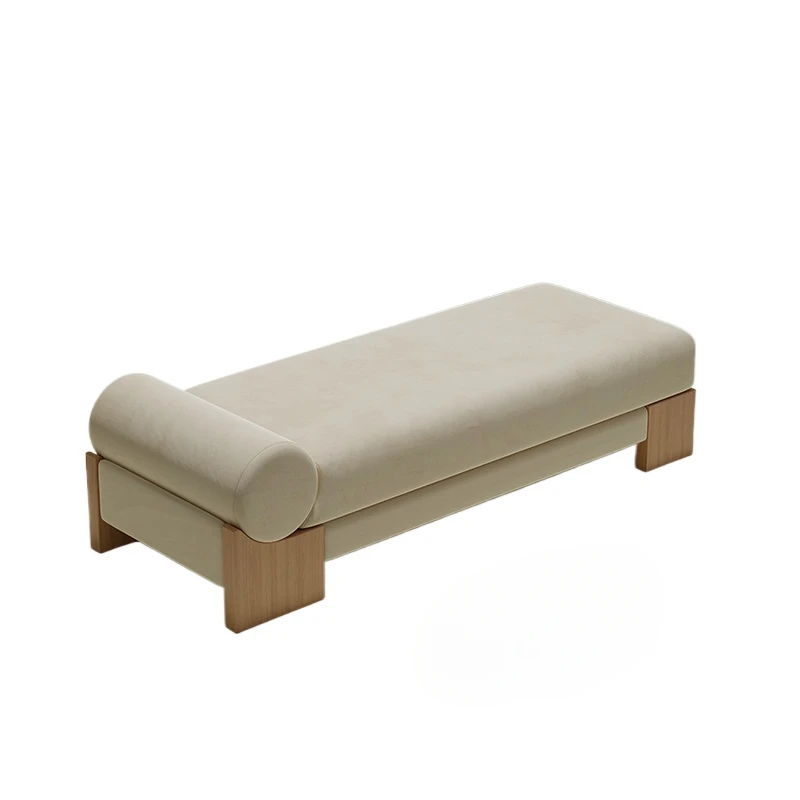 Tqh Modern Casual Cool Bed End Stool Rest Area Special-Shaped Bench Clothing Store B & B Cream Sofa Stool