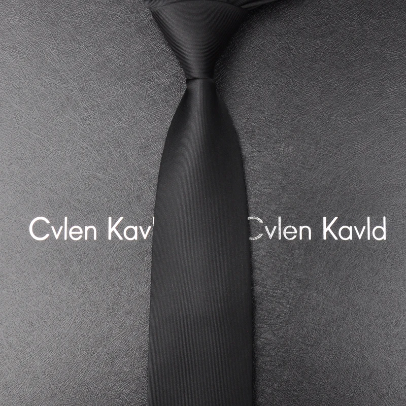 

Unisex new model CK silk 100% striped formal tie for men's business and leisure, narrow 6cm, high-end groom and student fashion