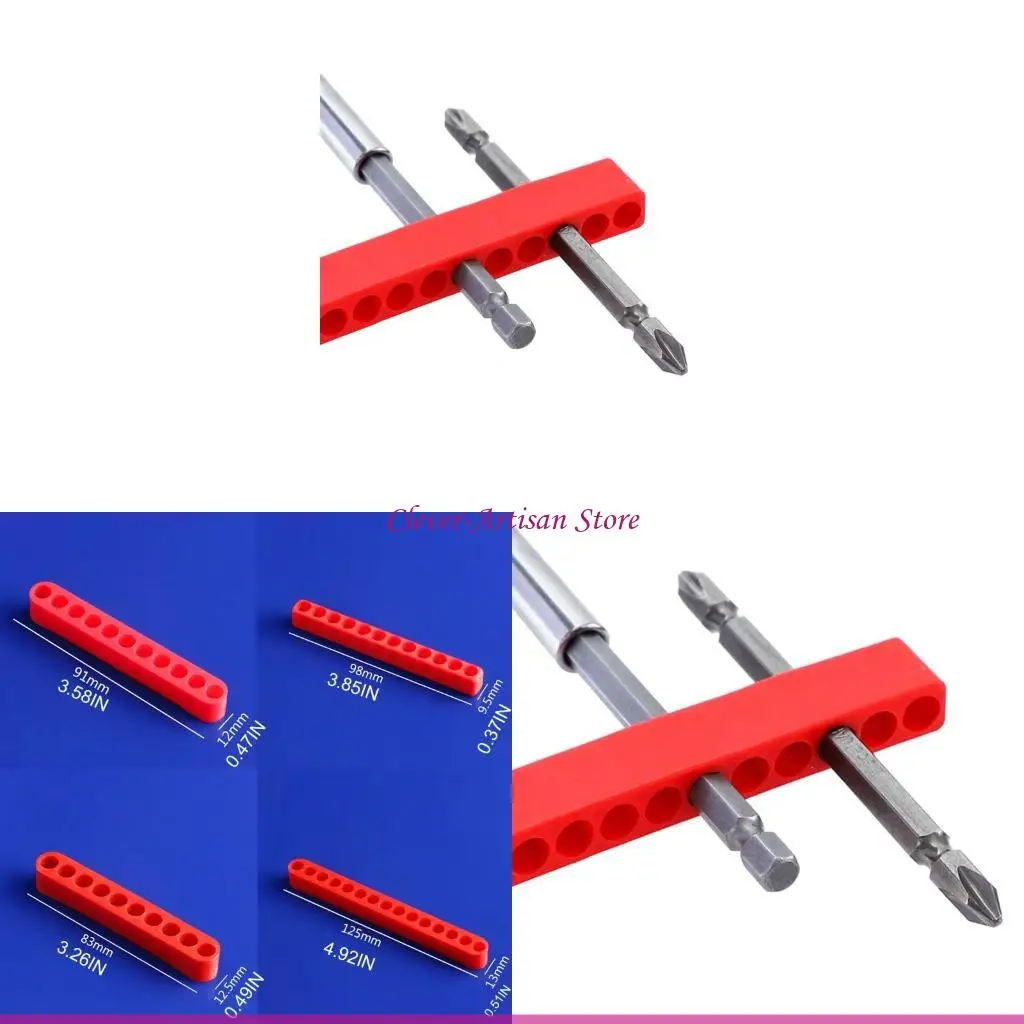 

E06b шестнадцатеричный органайзер пластиковый держатель битов