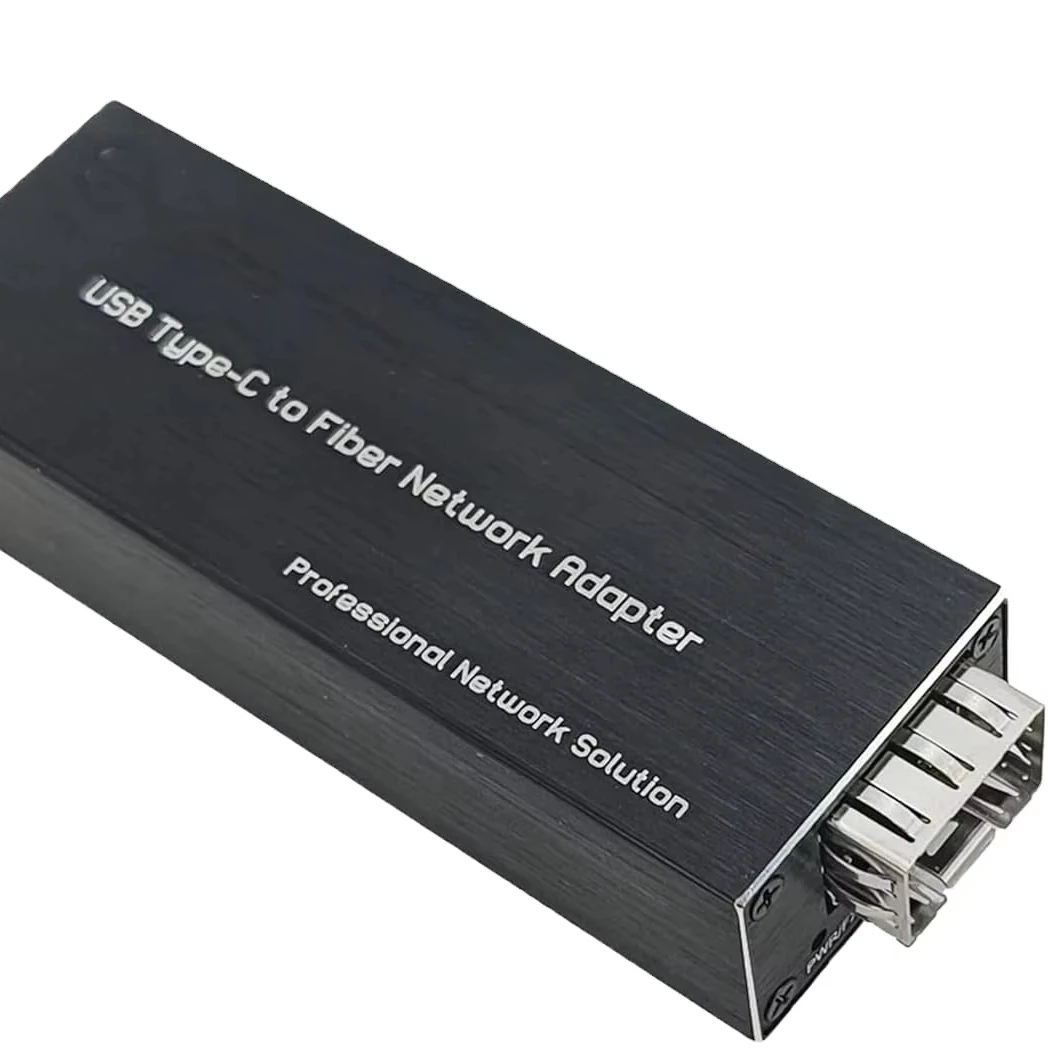 Адаптер Gigabit Ethernet USB 3.0 к SFP — мини-карта сетевого интерфейса, совместимая с Windows/macOS/Linux, Full/Half Duplex