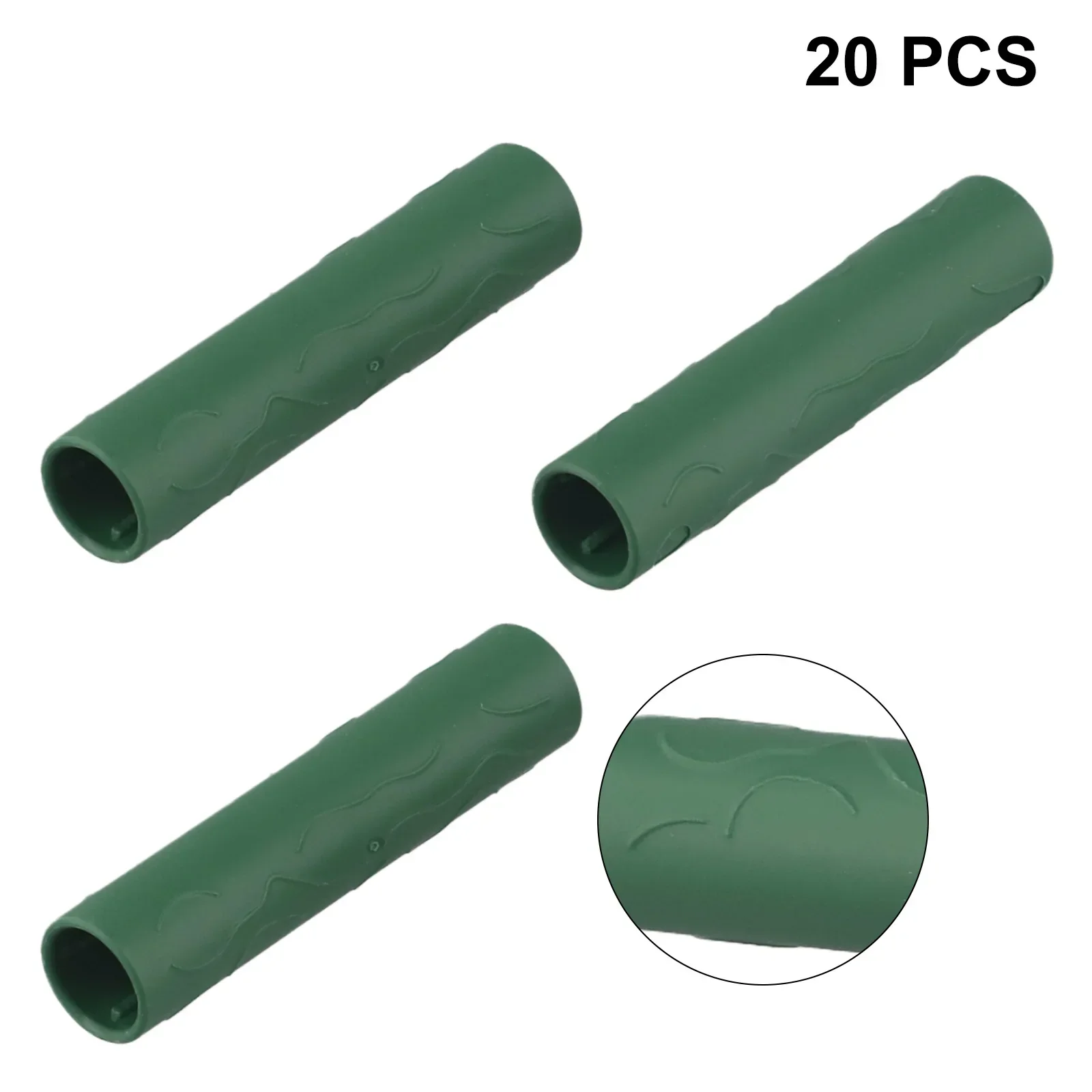 20PCS Connecting Pipe for Plant Support Rod Easy Installation Increase Pipe Length Fix Greenhouse Film Brackets