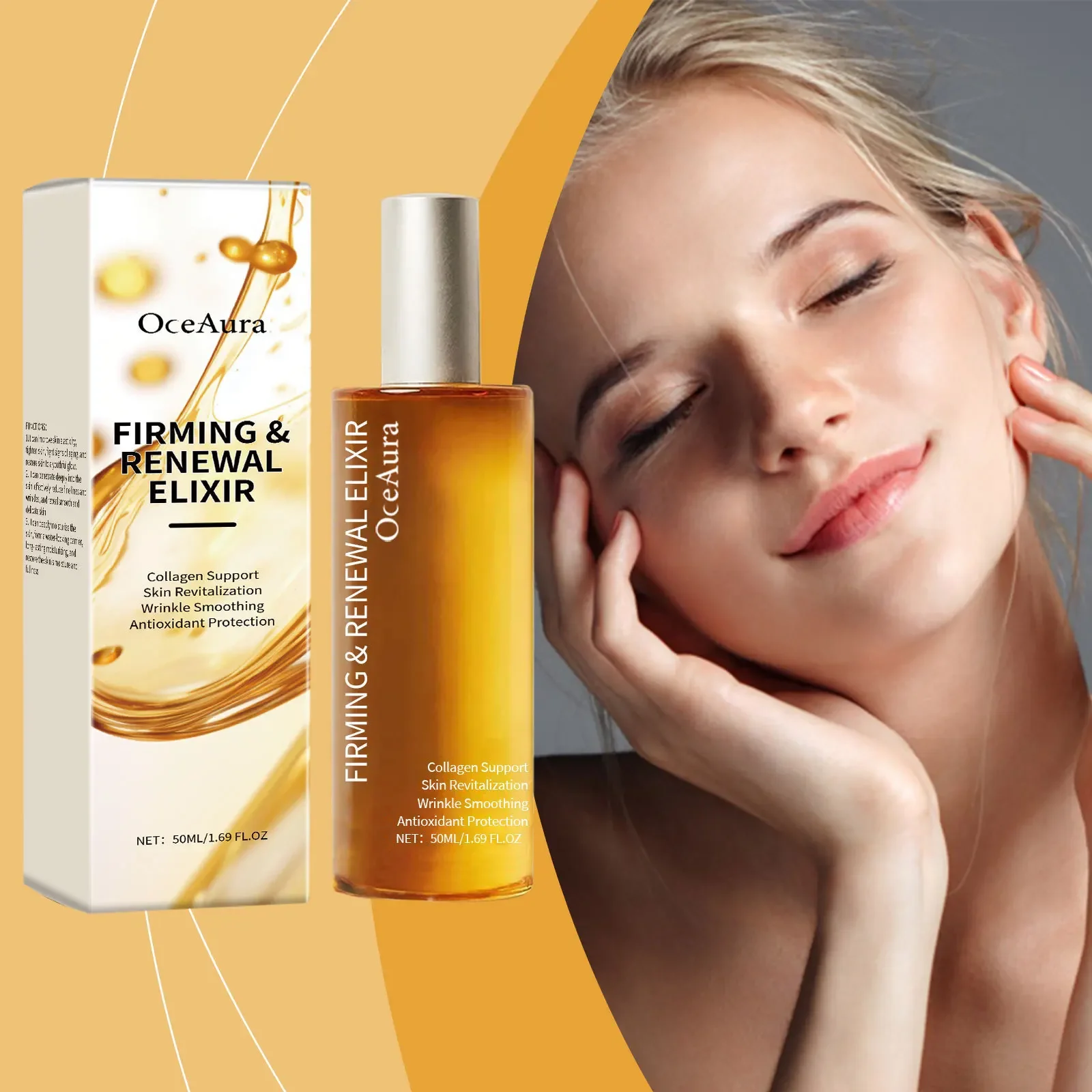 

Укрепляющая эссенция для лица, питательная эссенция для лица, увлажняющая, эластичная и гладкая кожа.