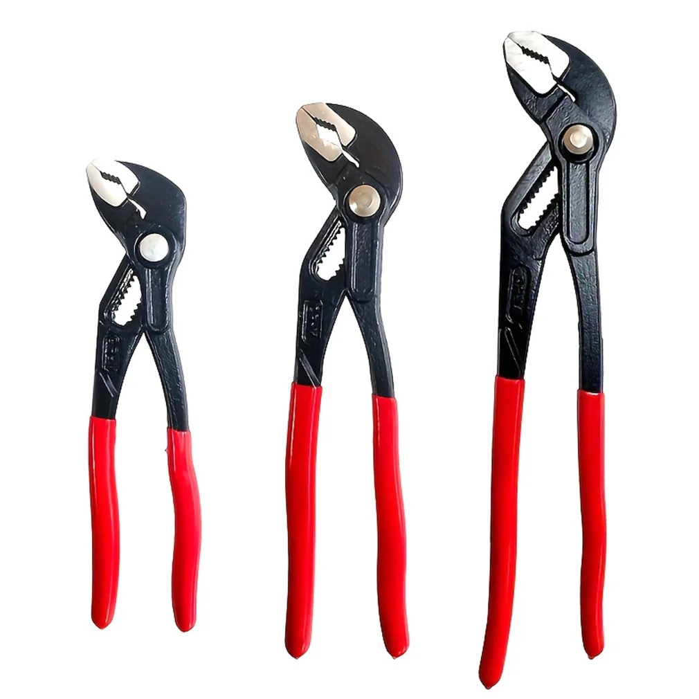 

7/10/12 Inch Adjustable Water Pump Pliers Quick-Release Plumbing Pliers Pipe Wrench Water Pipe Clamp Pliers Household Hand Tools