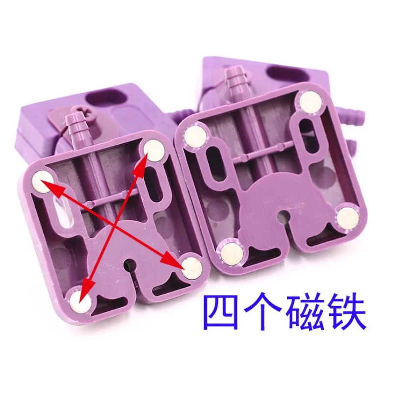 EDM Wire Cut Water Jet Panel Cooling Plate with Magnet 50*50mm 60*60mm Plum blossom shape for WEDM Wire Cutting Machine