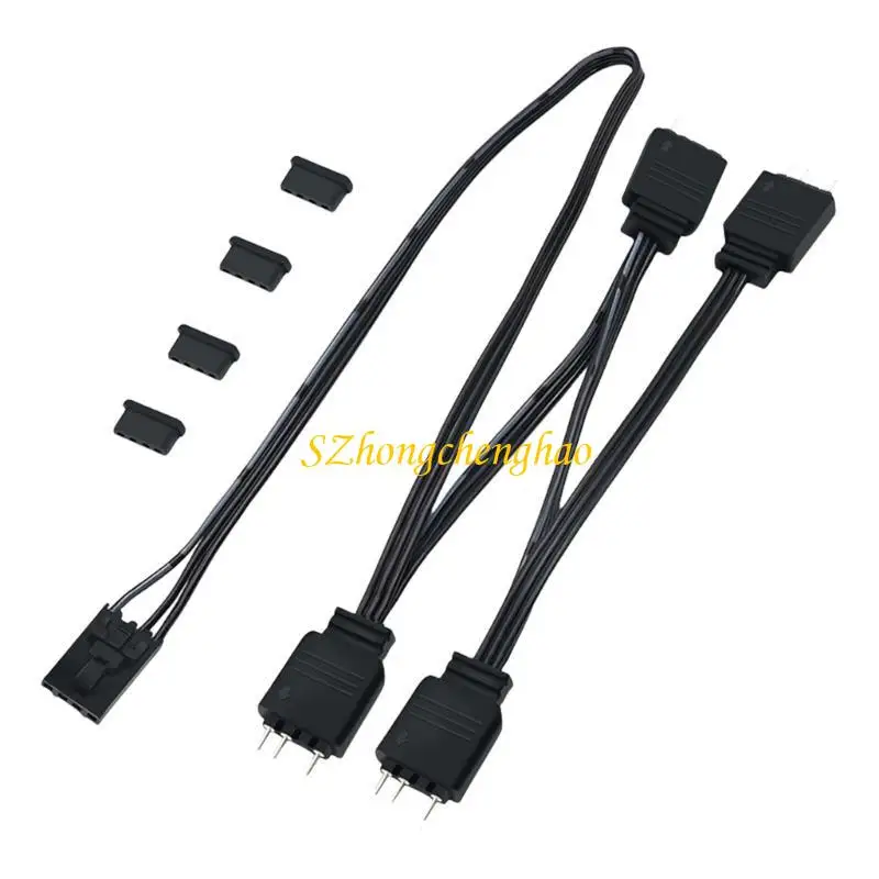 Cable divisor 4pin flexible a 5V 3pin para HDLL120 Efectos LED 601d