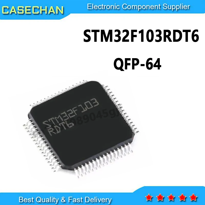 2PCS STM32F103RGT6  STM32F103R8T6 STM32F103RDT6 LQFP-64