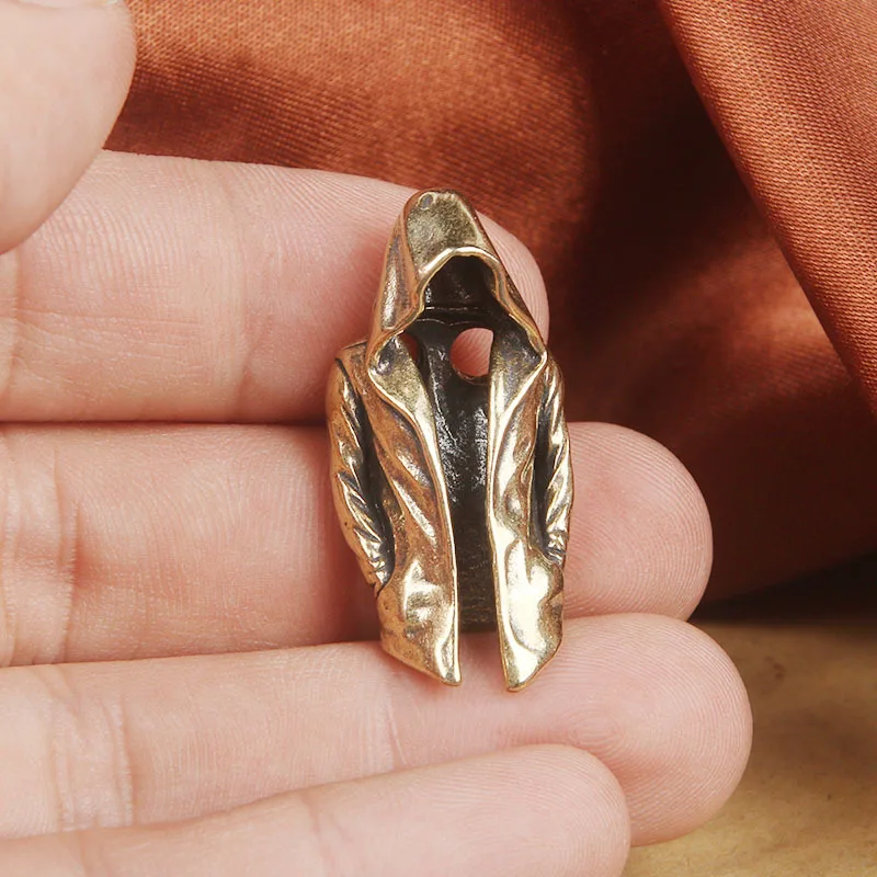 خرزات سكين نحاسية بعباءة، أساور منسوجة يدوياً، إكسسوارات تعليق خارجية - 3