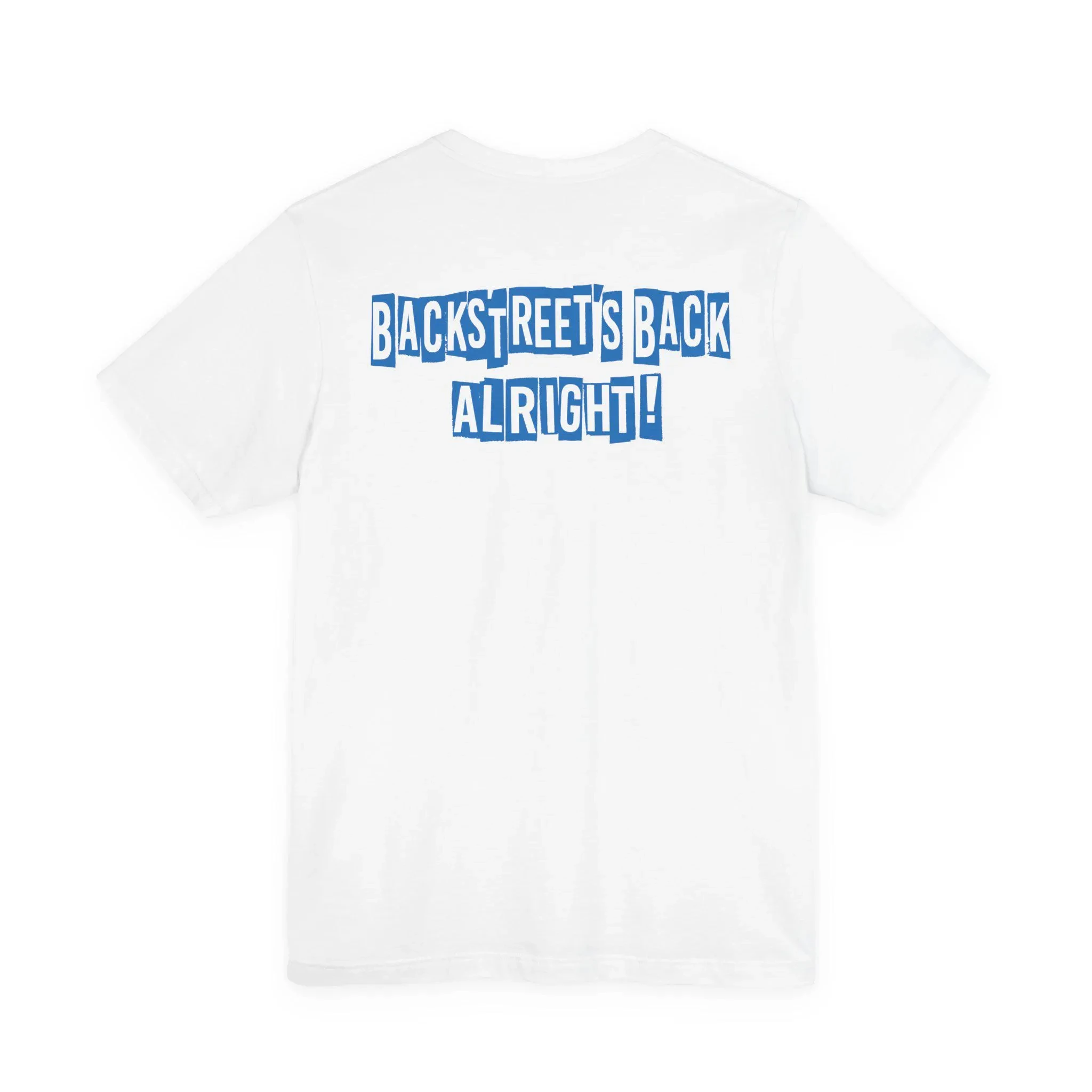 Backstreet Boys Tour American Boy Band BSB Fan Tshirt Gift Unique Portrait Printed Tops Women Men Cotton Nostalgia Classics Tees