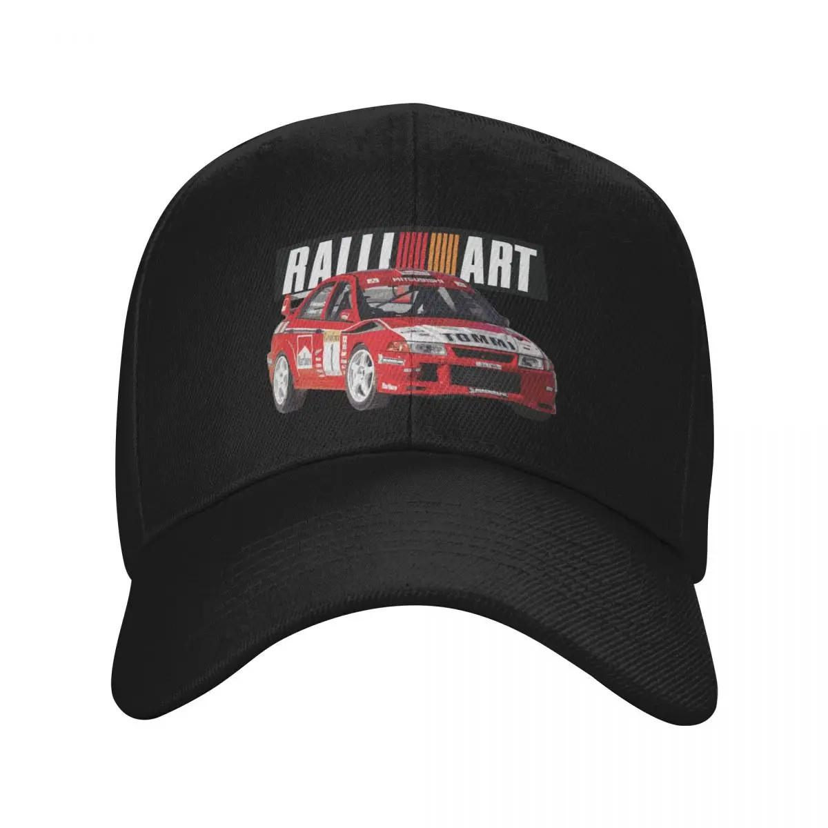 evo-6-tme-wrc-ralliart-mitsubish-evolution-enkei-tommi-m-kinen-bone-de-beisebol-bone-de-pesca-elegante-rave-man-women's