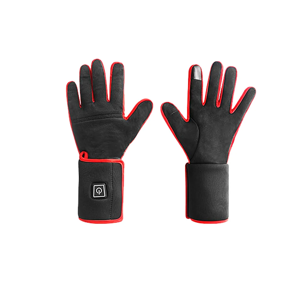 SAVIOR HEAT Heated Gloves Palm Non-Slip Electric Heated Skiing Gloves For Men Women Thermal Gloves Rechargeable Battery WarmHand