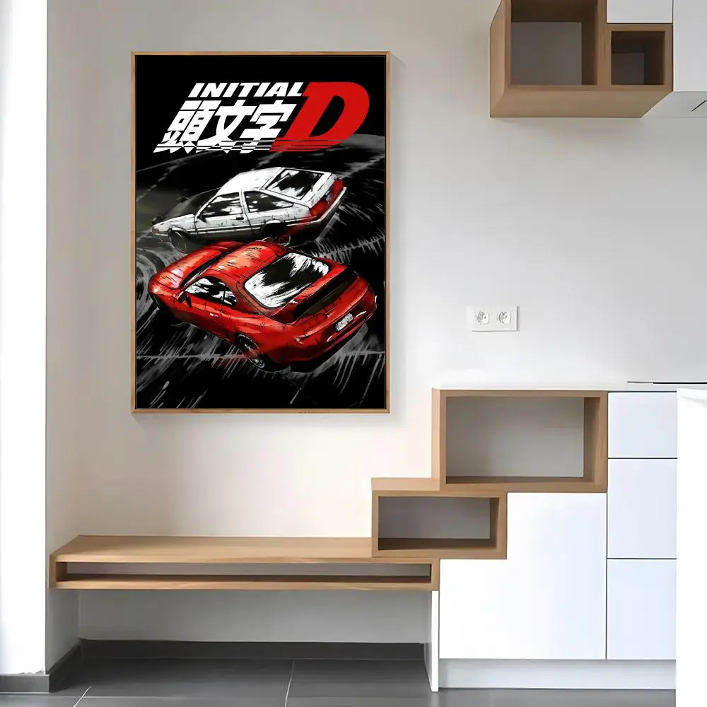 Initial D AE86 CAR Poster Paper Print Home Living Room Bedroom Entrance Bar Cafe Art Painting Decoration
