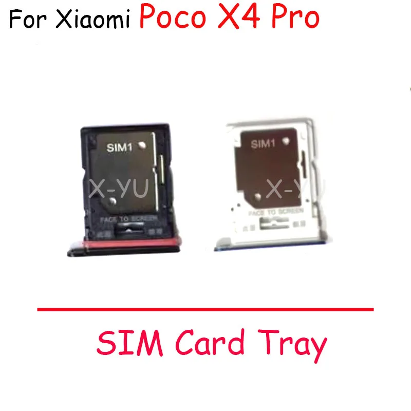 

10 шт., лоток для SIM-карты Xiaomi POCO M4 X4 Pro GT