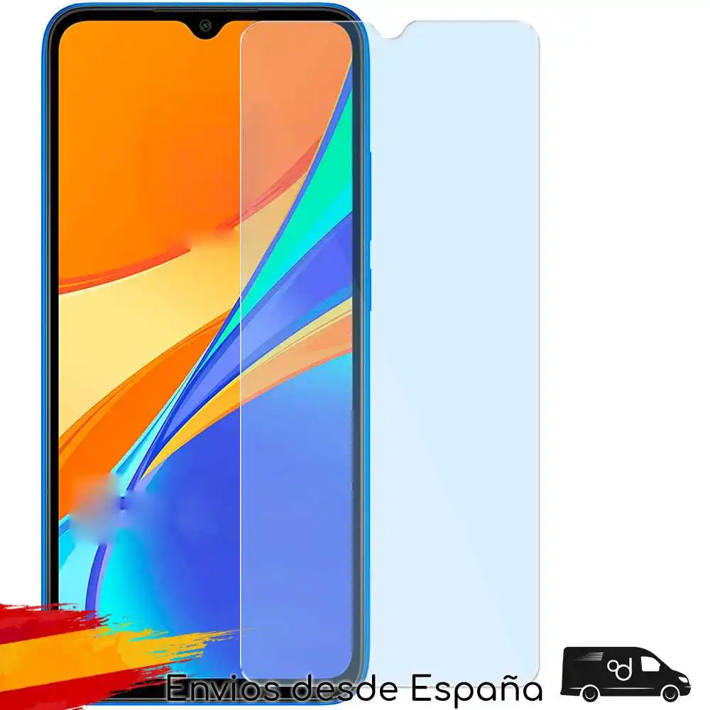 Premium Tempered Glass Compatible with Xiaomi Redmi 9A/9AT/9C Flat 9H Screen Protector Cover Front Shockproof AntiShock