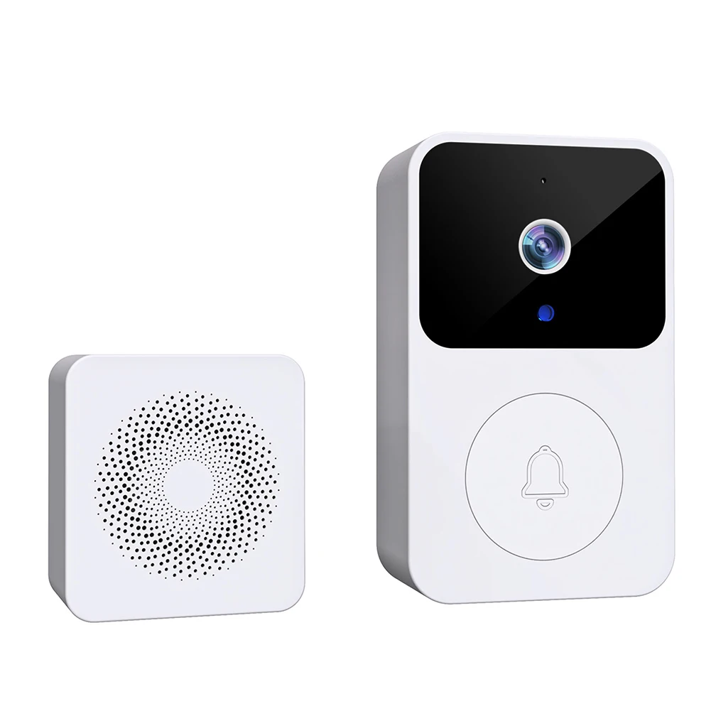 2.4GHz WiFi Wireless Video Doorbell IR Night Vision Doorbell กล้อง 2-way Intercom Visual Doorbell Home Security System