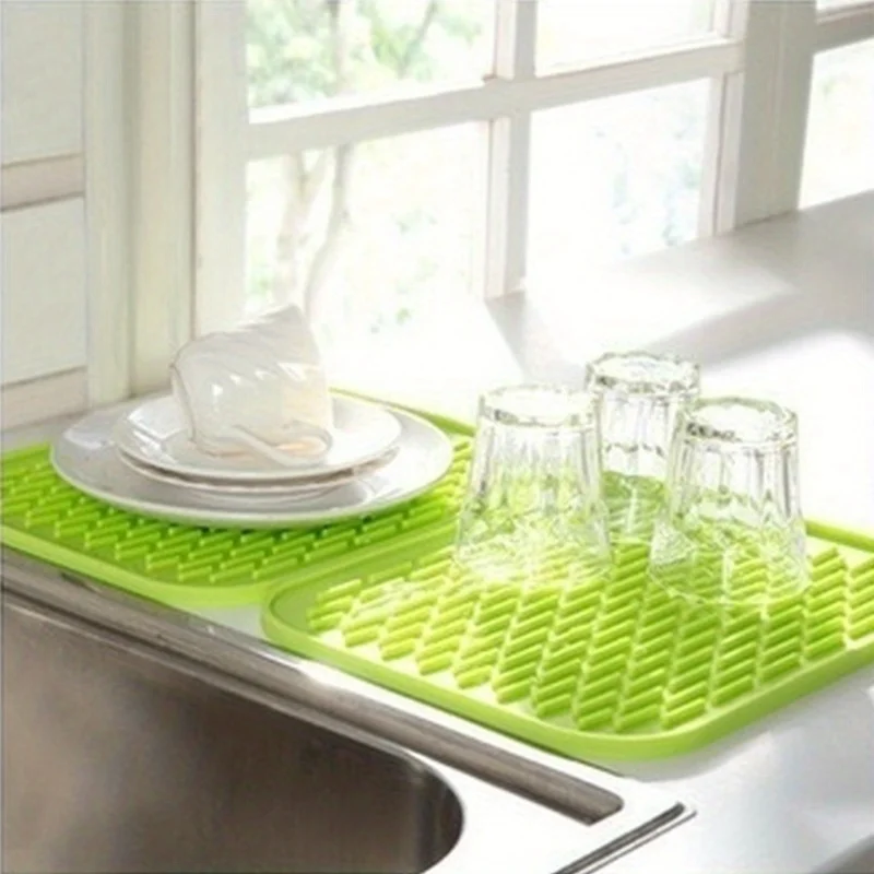 Pot Mats Silicone Placemats Coasters Creative Coffee Mats, Countertop Heat-Resistant Mats, Plate Mats, Heat-Insulating Pot Mats