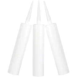 3Pcs Caulking Sealant Tubes Empty Caulk Tubes Fillable Sealant Caulking Tubes Cap Home Reusable Squeeze Improvement Tool