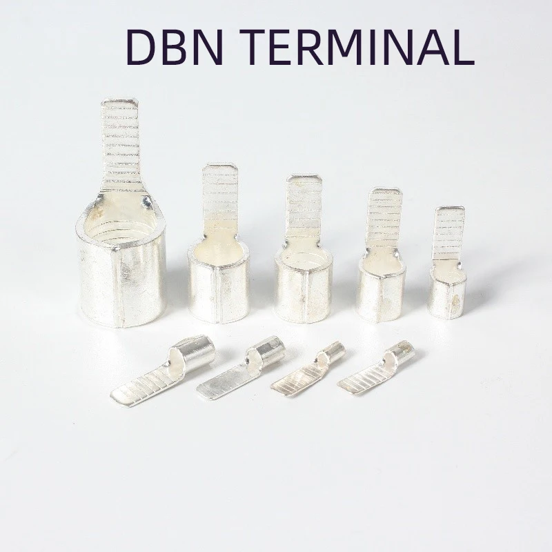 1000PCS DBN 1.25-10 Chip-shaped Naked Terminal Non-insulated Wire Connector Copper DBN1.25-14 DBN2-10 -14 -18 DBN5.5-10-14