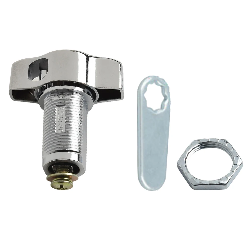 Cabinet Door Padlock Keyless Zinc Alloy Cabinet Cam Lock 16mm, 20mm, 25mm, 30mm Secure Padlock For Furniture Cabinet Door