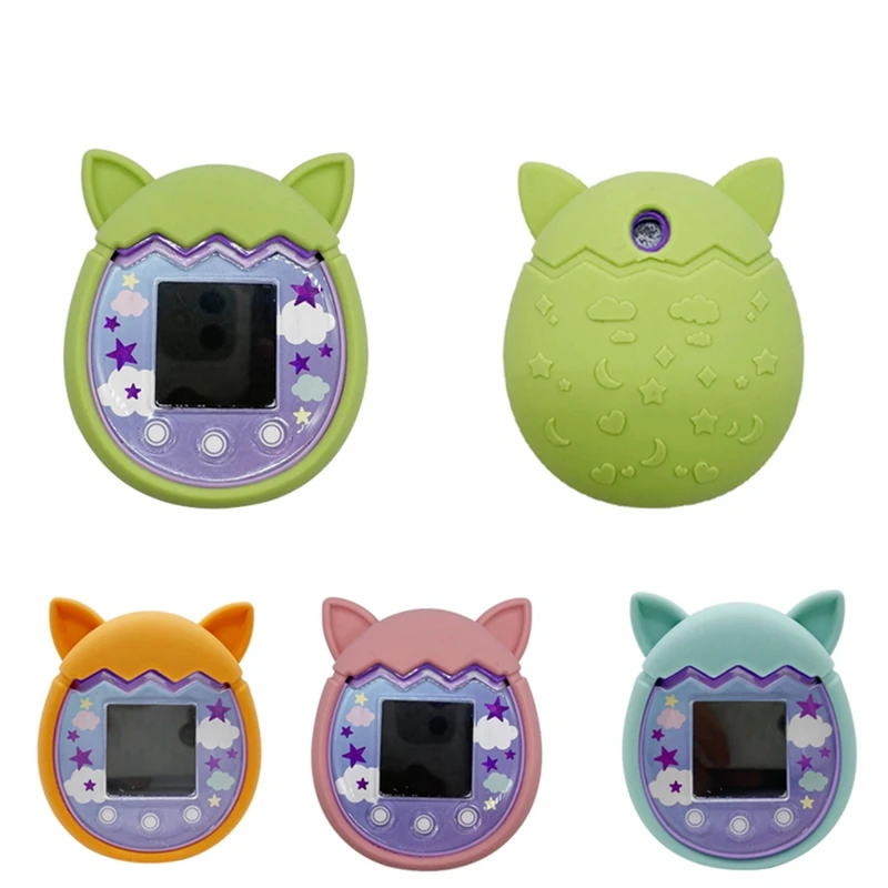 For Tamagotchi Pix Silicone Case Virtual Electronic Pet Machine Protective Cover Shell Waterproof Silicone Case