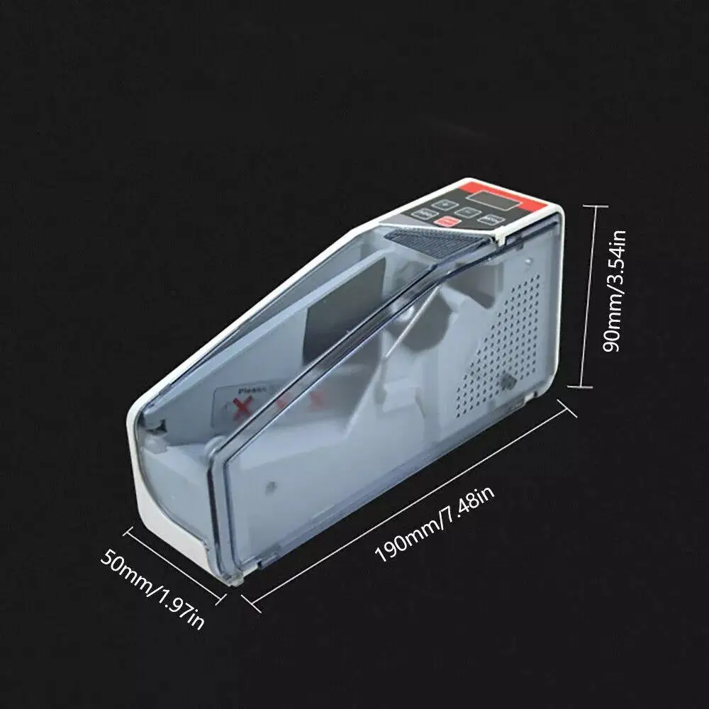 آلة عداد النقود، بنك النقود، كاشف المزيف، العد النقدي