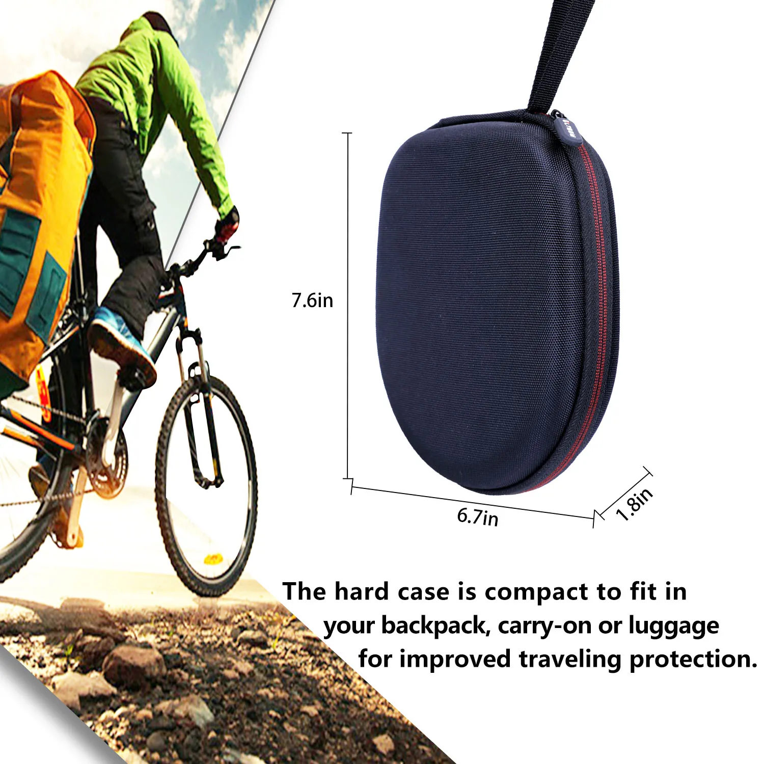 TOZO, Bose, JBL, Sony, Skullcandy, Soundcore Anker, Raycon 헤드폰용 EVA 하드 케이스 보호용 휴대용 가방(케이스만!!!)