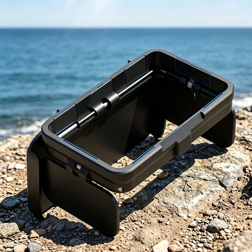 Magnetic Sun Hood For DJI Pocket 34 Lightweight Screen Sunshade Hood For Action Camera Enhance Visibility & Reduce Glare