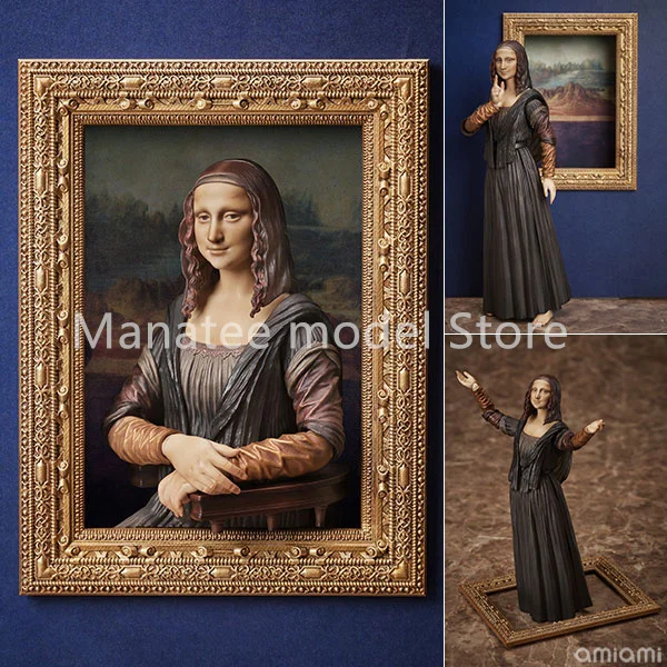 

FREEing Original figma The Table Museum: Mona Lisa PVC Action Figure Anime Model Toys Collection Doll Gift