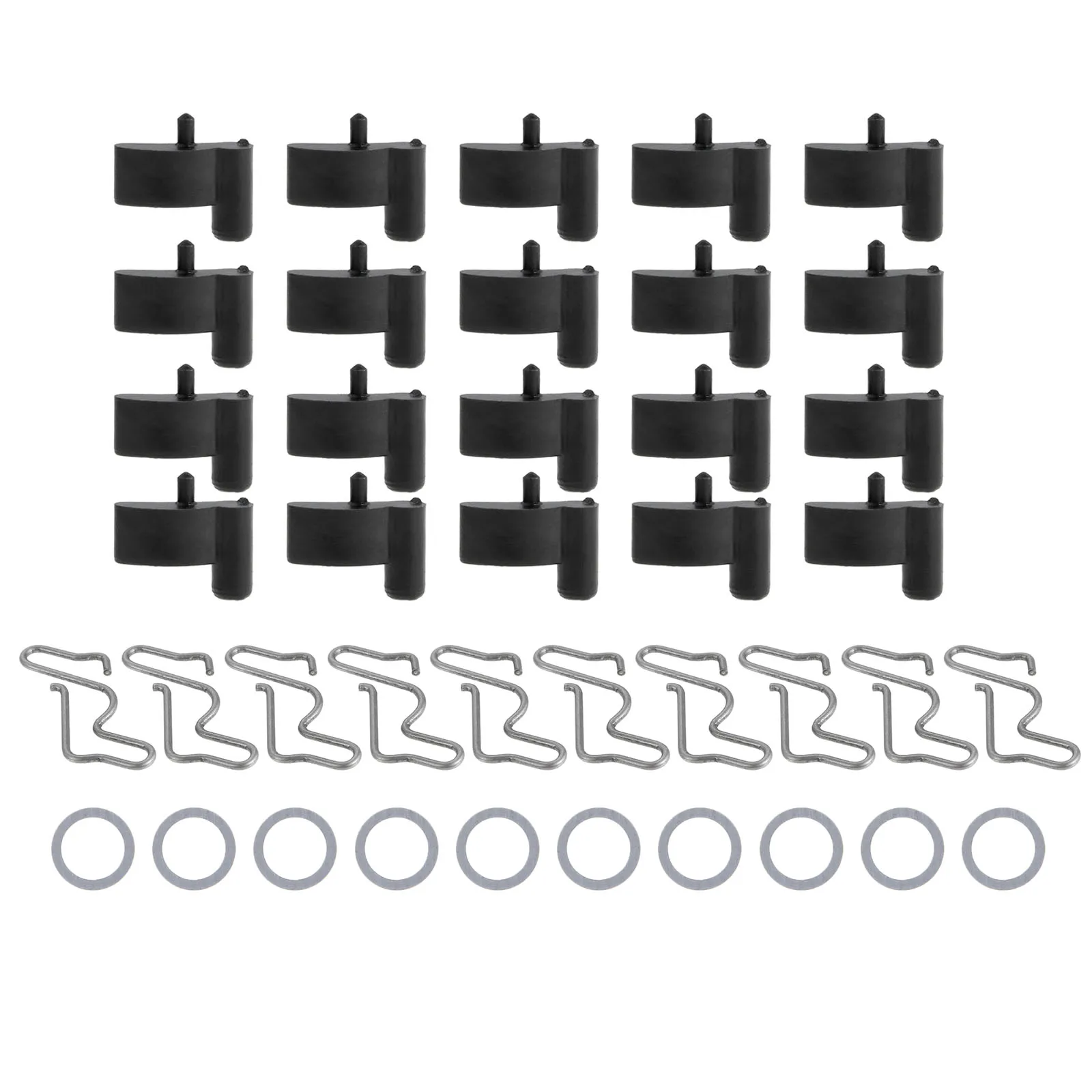 Chainsaw Recoil Starter Pawl Spring Washer Repair Kit 10 Set Fit for  017 018 021 023 025 MS170 MS180 MS230 MS210 MS250