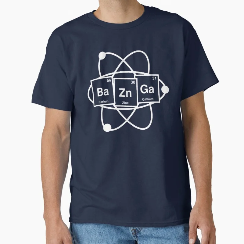 Funny Bazinga The big bang theory sheldon cooper fans Quantum Mechanics Gift T shirt for men large size Tops S-6XL Adult tee