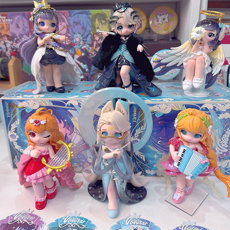 

Vivistar Dream Orchestra слепая коробка Prolocue Heartstrinc Tempo Series Mystery Box Vivistar Фигурка Сумка-сюрприз Украшения