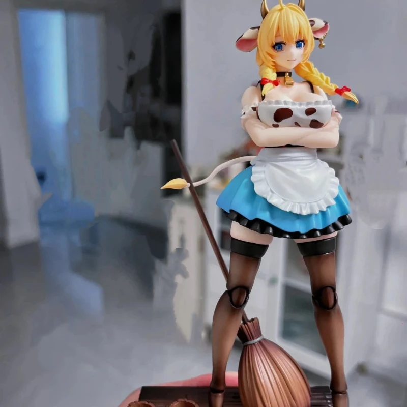 

In Stock Ladotoys Articulated Finished Figure Mystic Land One Twelfth Scale Daisy Cow Beer Girl Collectible Anime For Collection