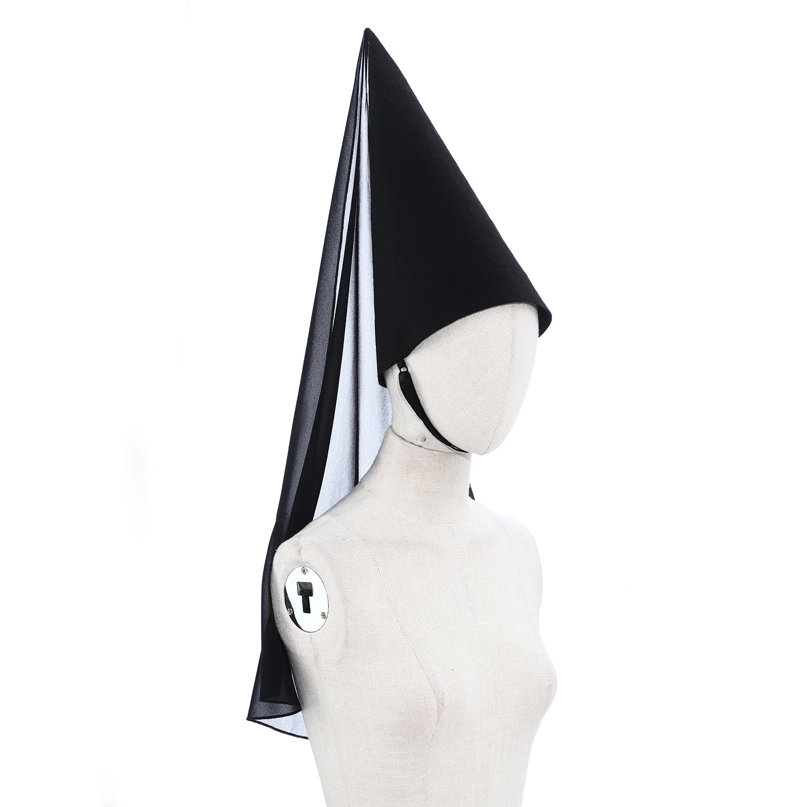 1 個女性中世ヘニン帽子ベールコーン付き先のとがったパーティ - Party Hat Cone のレビューと価格