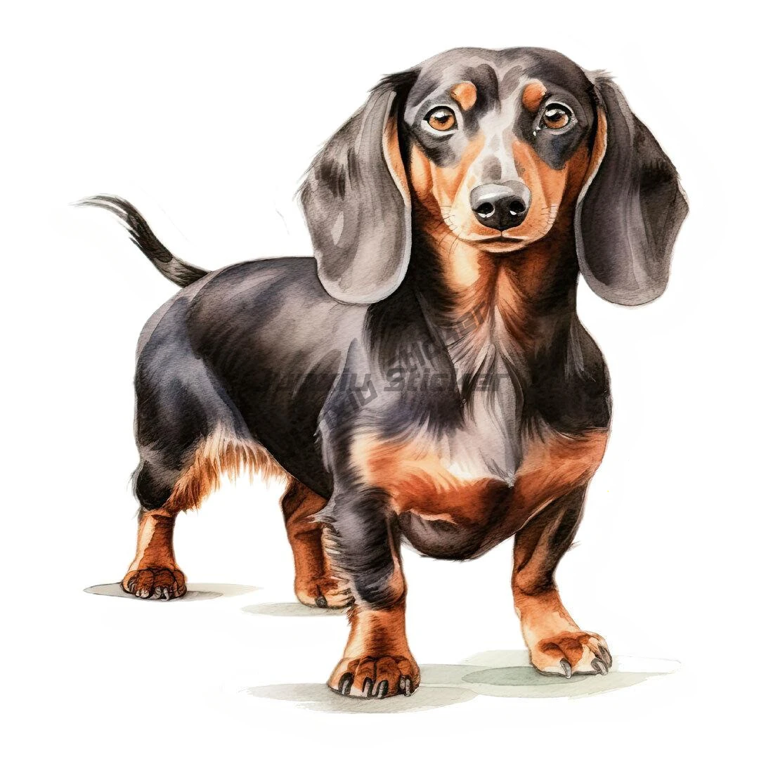 Dachshund Wiener Dog Vinyl Decal Sticker