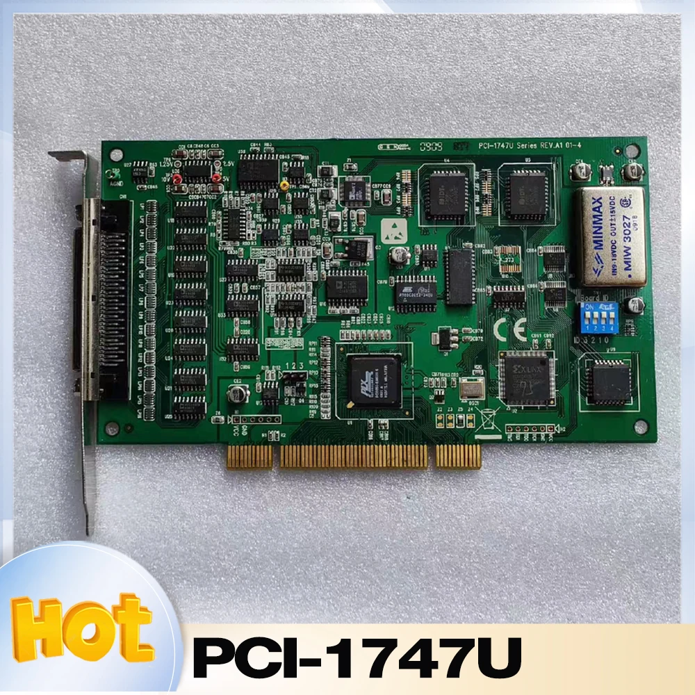 For Advantech acquisition board 256KS/ S16-bit 64 analog input acquisition card PCI-1747U