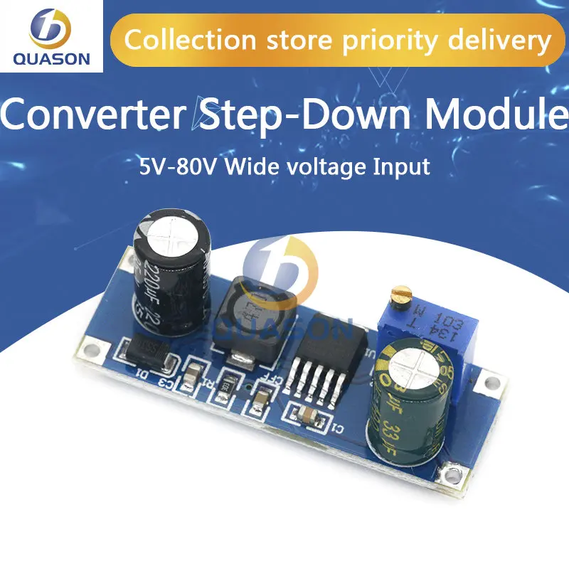 1pcs XL7015 DC-DC Dc converter Step-down module 5V-80V Wide voltage input 7005A LM2596